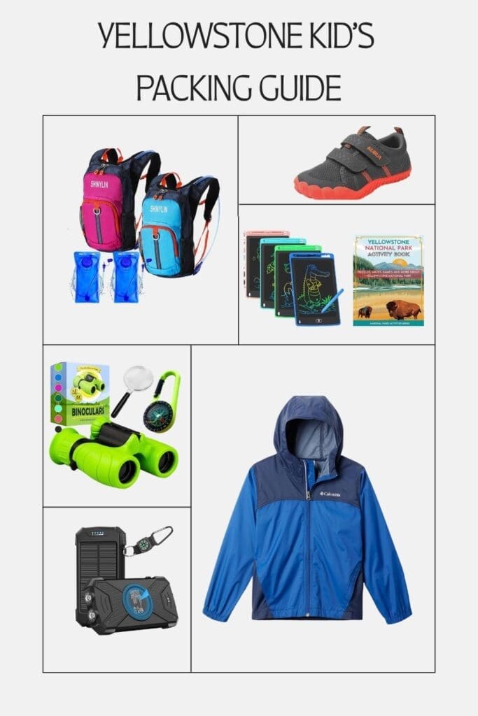 Yellowstone Kid's Packing Guide 